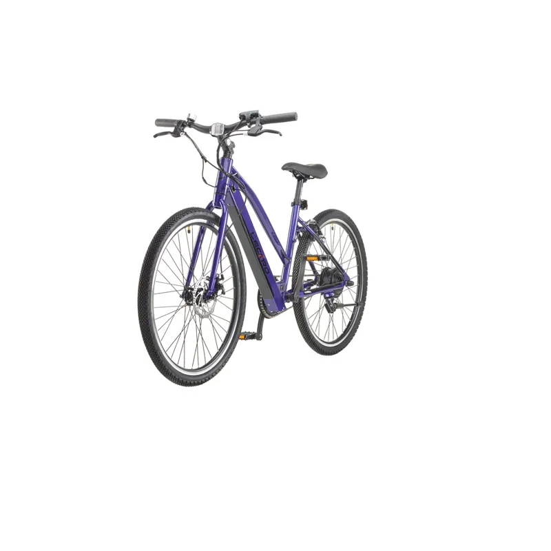 Lectro Adventurer 26 Inch Wheel Electric Bike Purple Single Gear -8